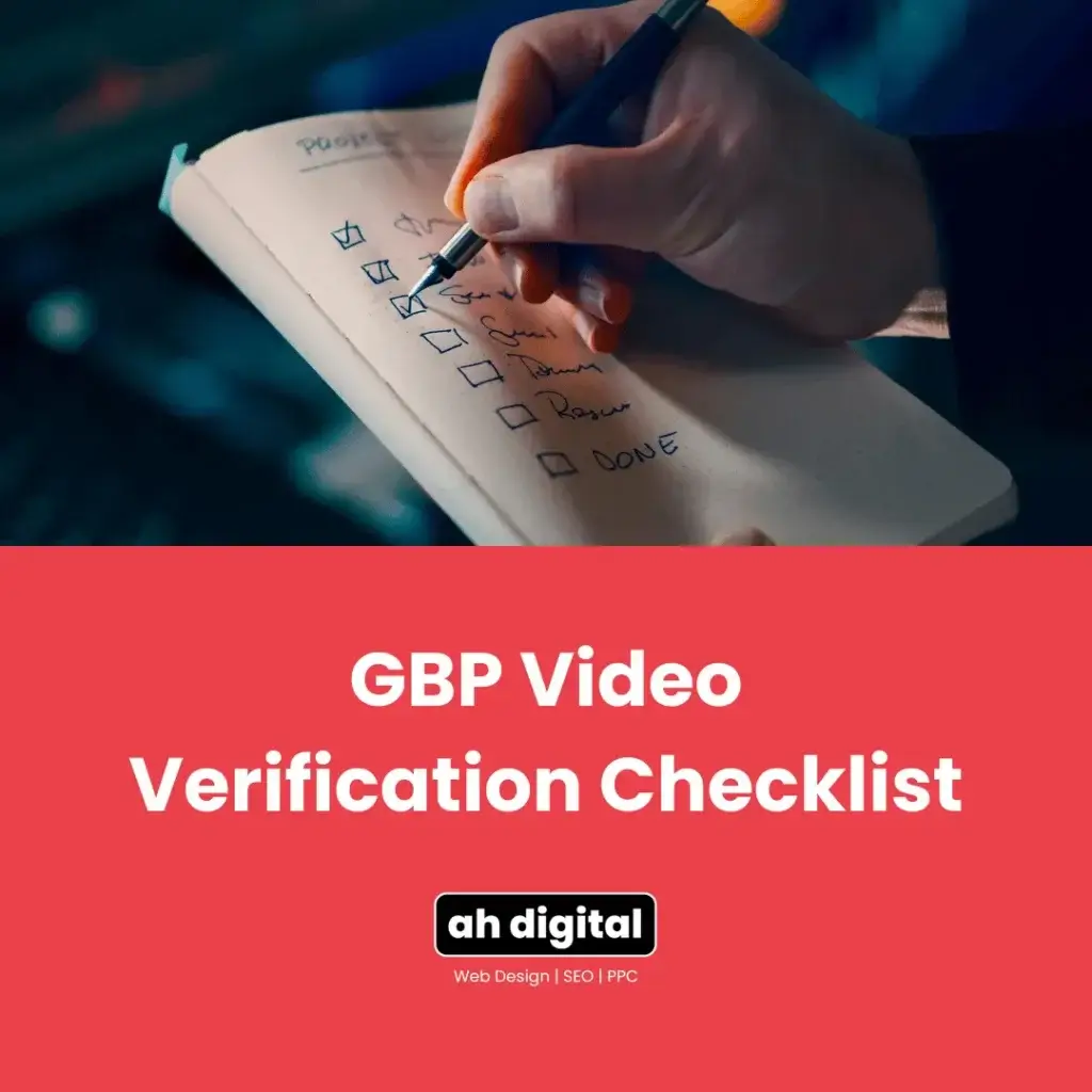 gbp video verification uae checklist